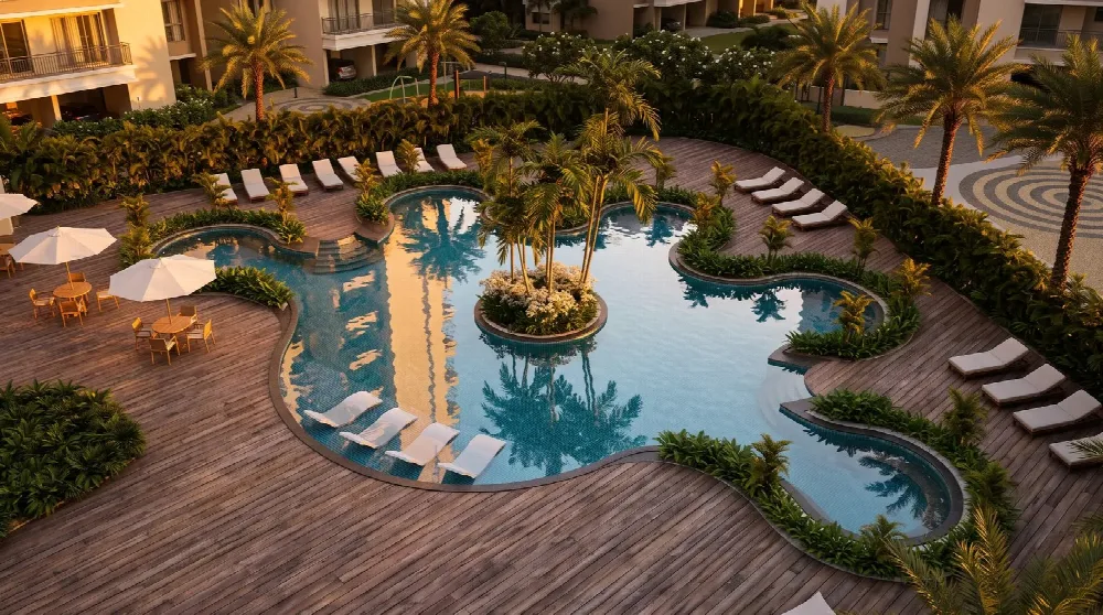 Infinity pool at Park Titan